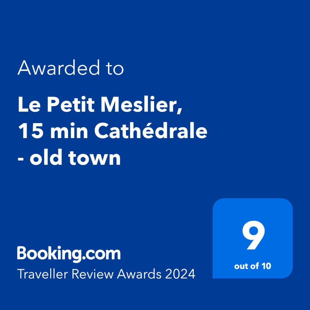 Апартаменти Le Petit Meslier, 15 Min Cathedrale - Old Town Реймс Екстер'єр фото